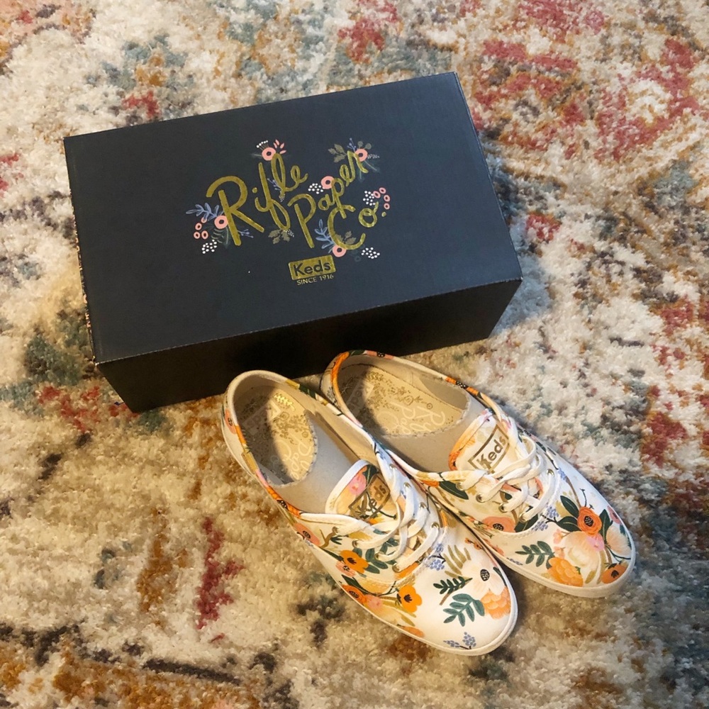 Keds xRifle Paper Co. Champion Lively Floral Shoes